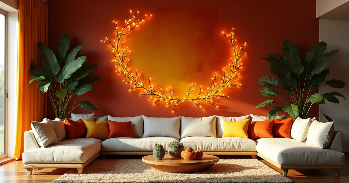 32 Ideias de Decoração de Natal Painel: Transforme sua Sala em Cenário ...