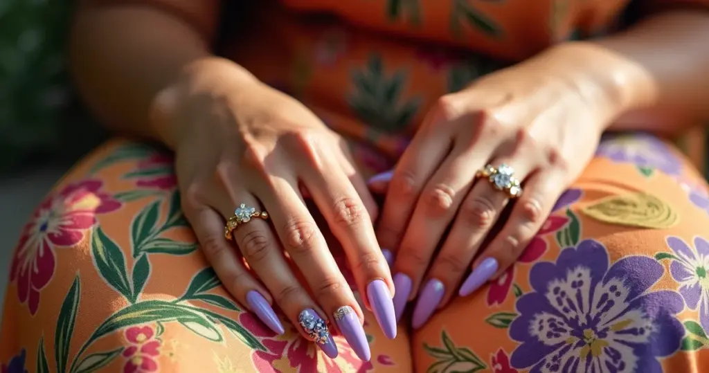 27 Ideias de Decoração de Unha em Gel Lilás que Vão Transformar Seu Visual 27 Ideias de Decoração de Unha em Gel Lilás que Vão Transformar Seu Visual