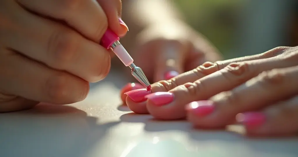 Decoração de unha esmaltação em gel: o erro que enfraquece sua unha natural