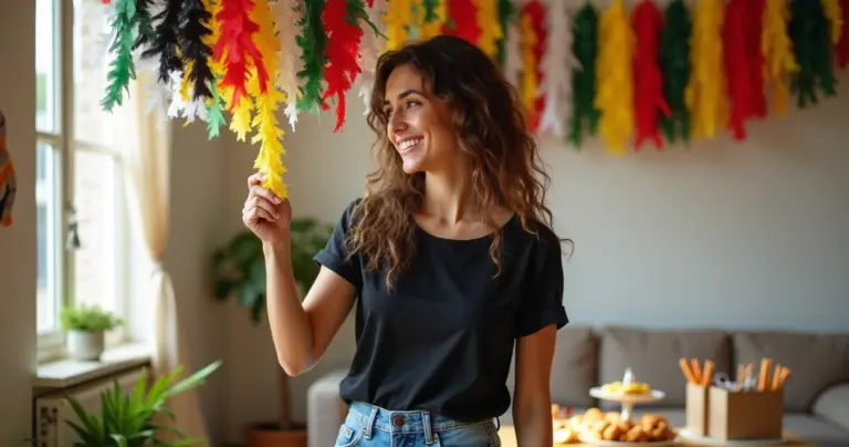 21 Ideias de Decoração do São Paulo com Papel Crepom que Custam Menos de R$50