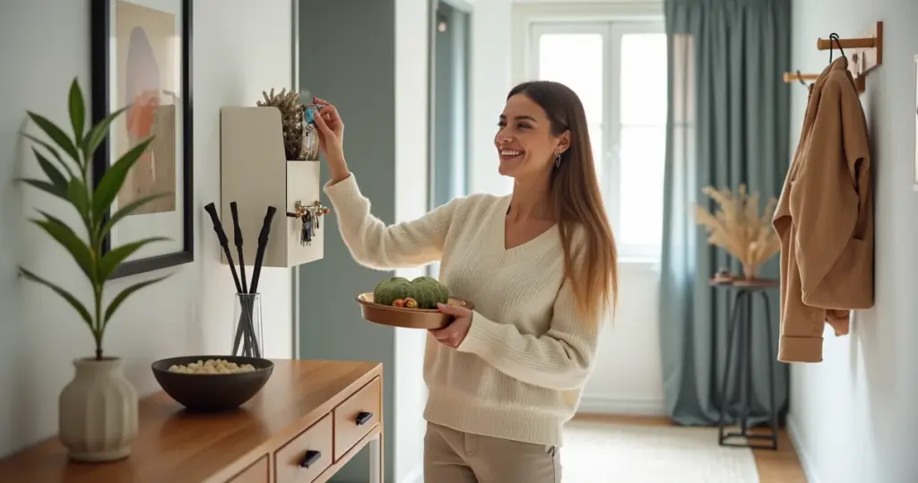 12 Ideias de Decoração Entrada que Organizam e Acolhem Sem Reforma