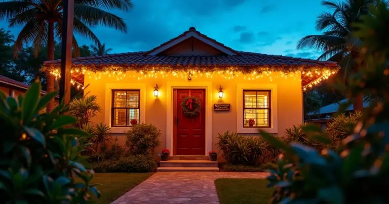 Decoração de Natal Exterior para Casas Simples: Ideias Fáceis