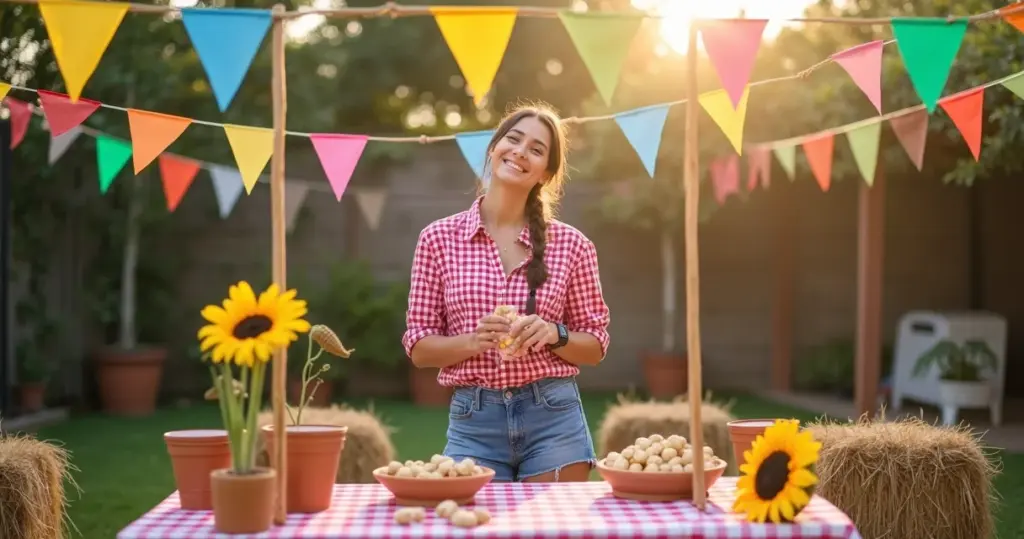 50 Ideias de Decoração Festa Junina Infantil Simples que Parece Profissional