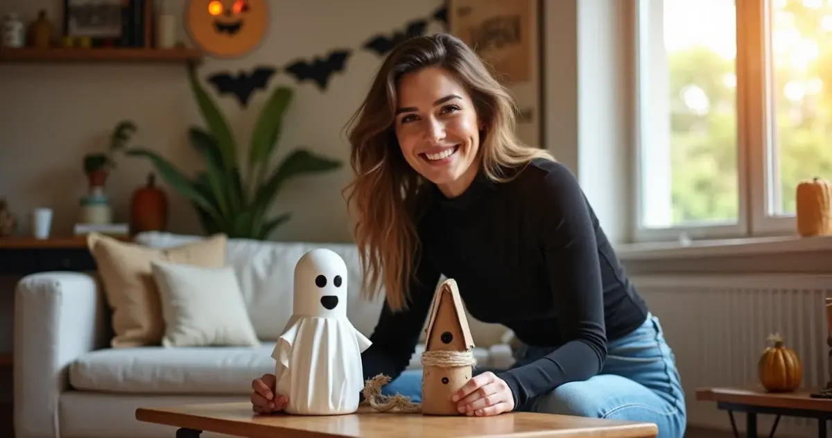 Decoração Halloween Reciclável: Economize R$200 com Lixo Doméstico