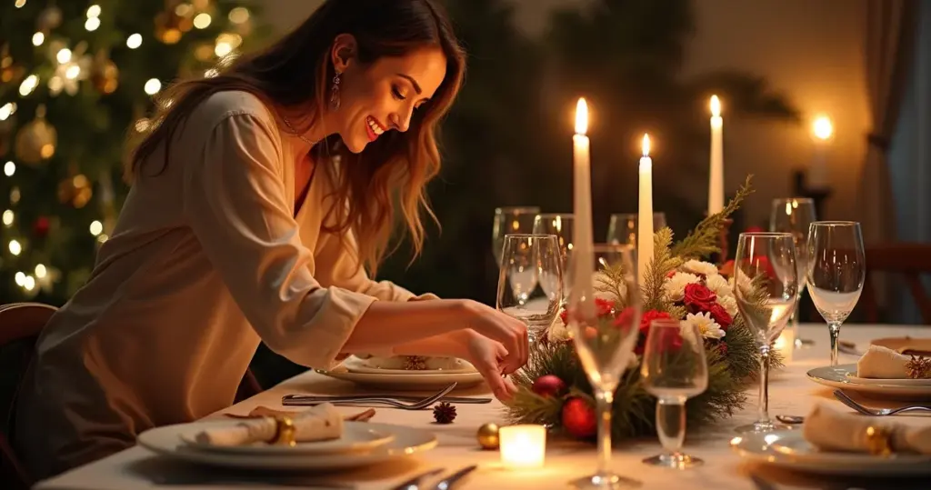 17 Ideias de Decoração Jantar de Natal que Transformam sua Mesa em Cenário