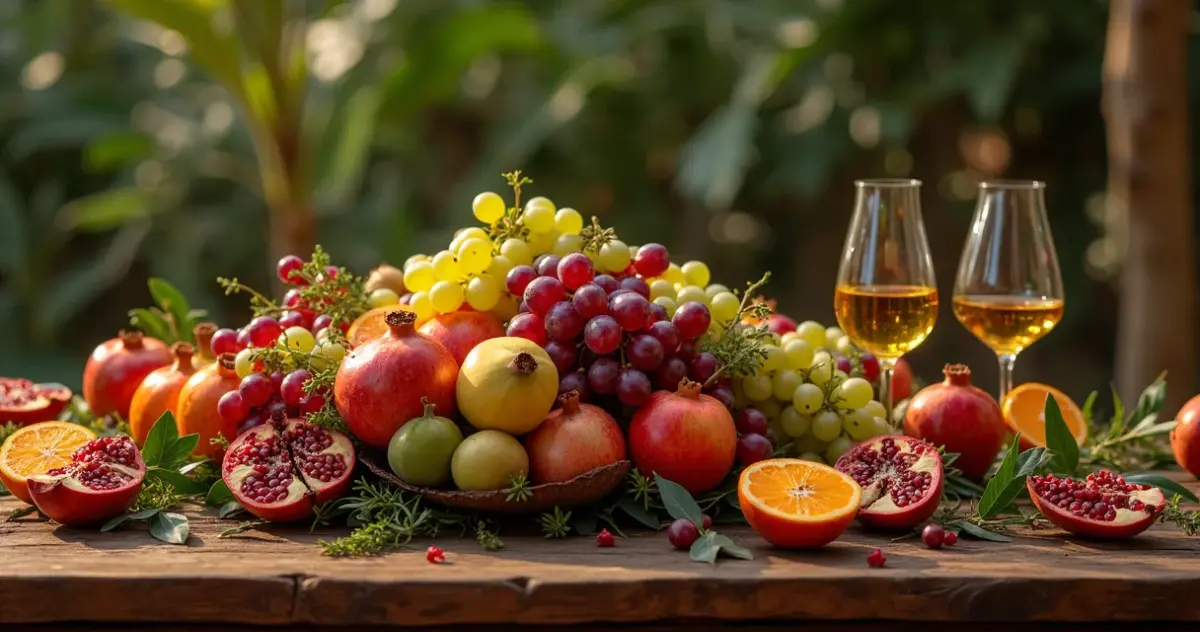 12 Ideias de Decoração Mesa Ano Novo Frutas que Atraem Prosperidade