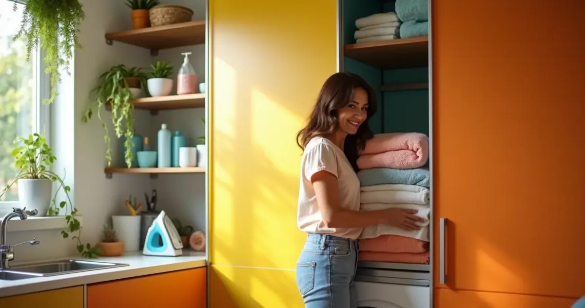 27 Ideias de Decoração para Área de Serviço que Dobram a Organização