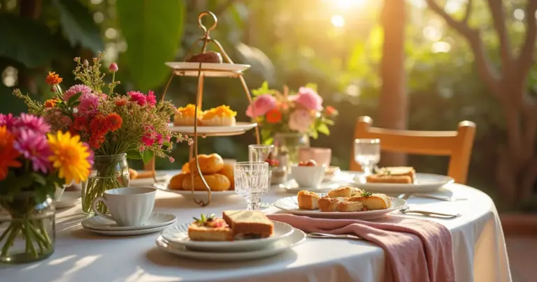 32 Ideias de Decoração para Chá da Tarde que Criam Experiência Inesquecível 32 Ideias de Decoração para Chá da Tarde que Criam Experiência Inesquecível