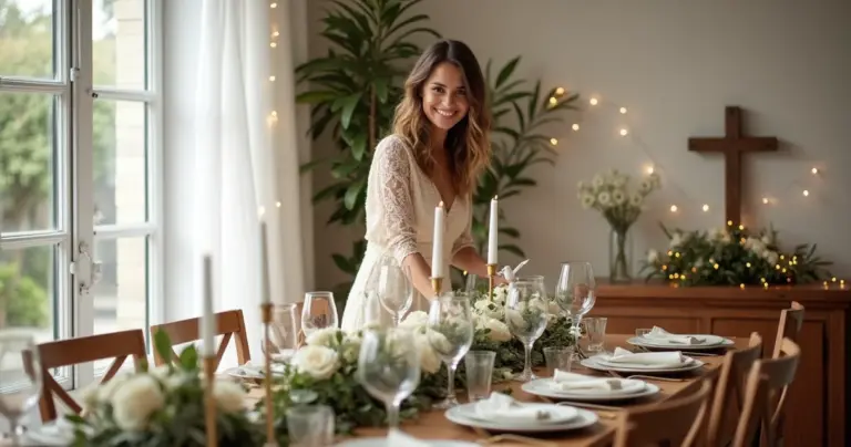 27 Ideias de Decoração para Crisma em Casa: Elegante, Barata e Cheia de Significado 27 Ideias de Decoração para Crisma em Casa: Elegante, Barata e Cheia de Significado