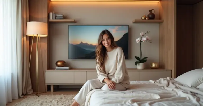 7 Ideias de Decoração para TV no Quarto que Transformam o Ambiente
