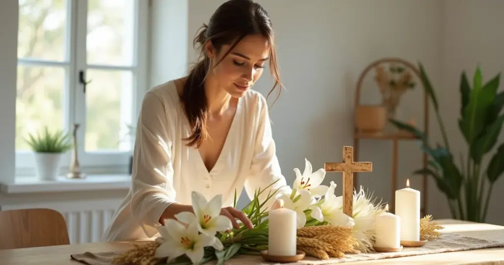 19 Ideias de Decoração Páscoa Cristã que Transformam sua Casa em Altar 19 Ideias de Decoração Páscoa Cristã que Transformam sua Casa em Altar