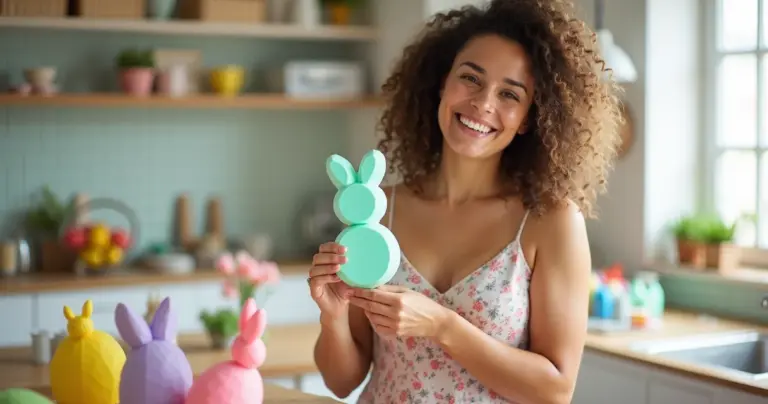 27 Ideias de Decoração Páscoa EVA que Transformam sua Festa em Minutos
