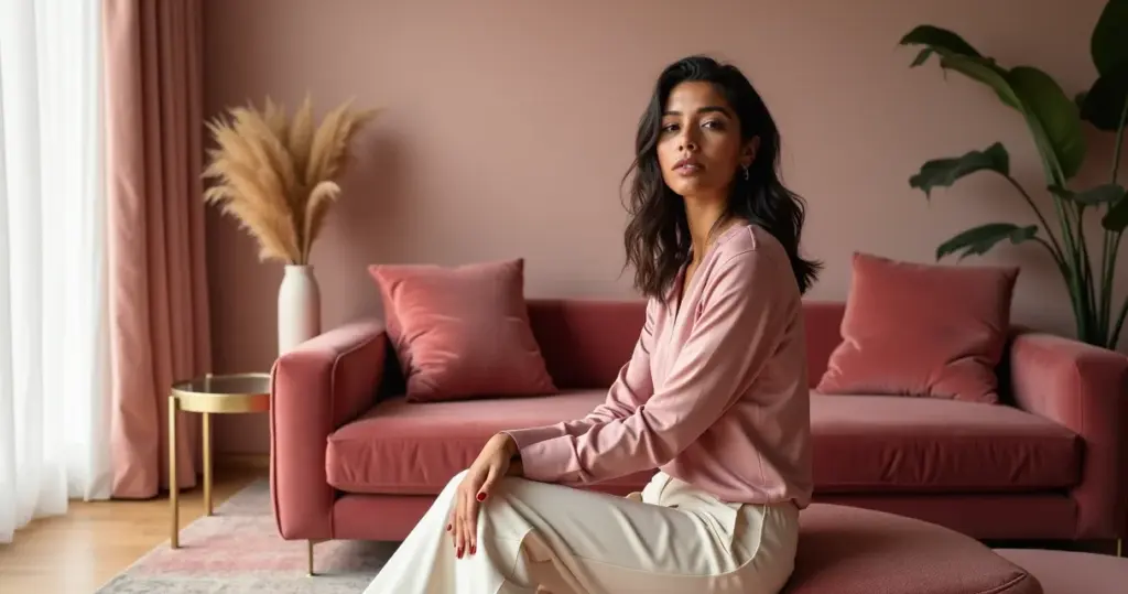 27 Ideias de Decoração Rosa e Marsala que Vão Transformar Sua Casa