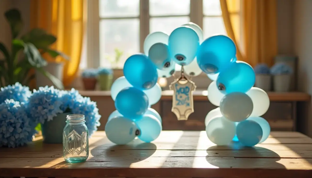 60 Ideias de Decoração Simples Chá de Bebê Menino Baratas