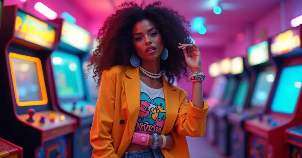 18 Ideias do Estilo dos Anos 80 para Você Arrasar com Personalidade