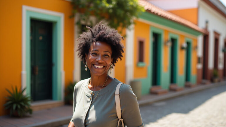 Dicas para escolher hospedagem perto das principais atrações históricas de Salvador Pousada charmosa no Pelourinho, Salvador, com arquitetura colonial colorida.