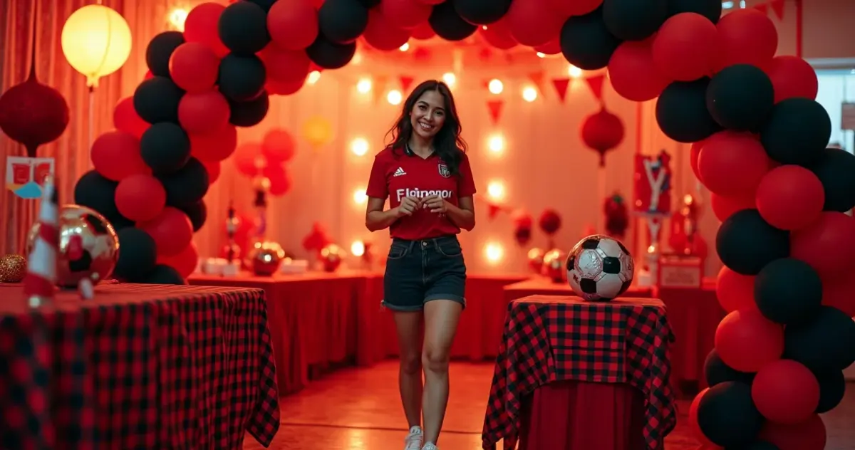 27 Ideias de Festa do Flamengo Decoração que Impressionam em Qualquer Orçamento