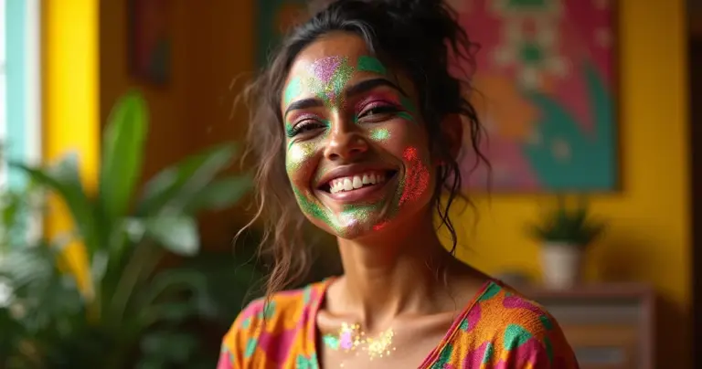 7 Ideias de Foto de Maquiagem para Carnaval que Brilham nas Redes