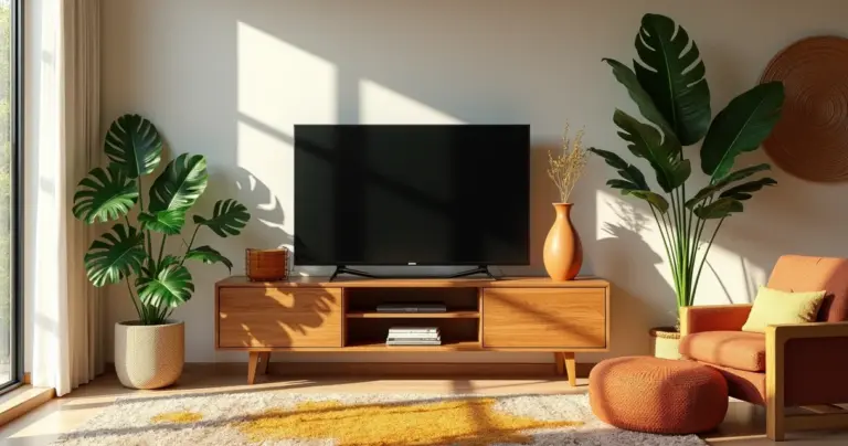 17 Ideias de Decoração para Rack que Vão Transformar Sua Sala 17 Ideias de Decoração para Rack que Vão Transformar Sua Sala