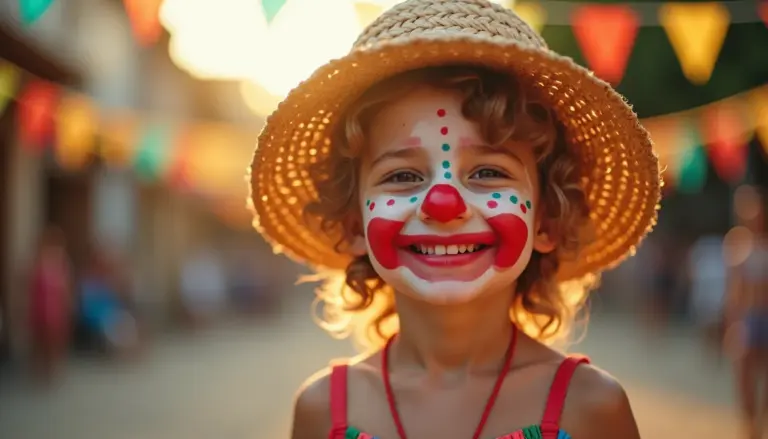 75 Ideias de Maquiagem para Festa Junina Infantil Fáceis e Seguras