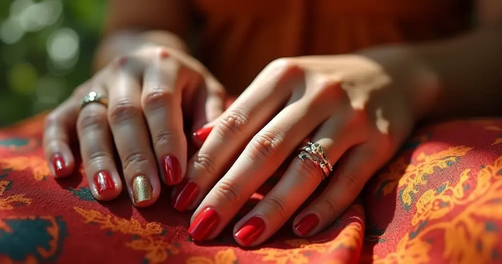 18 Ideias de Unha para Natal e Ano Novo que Vão Além do Básico