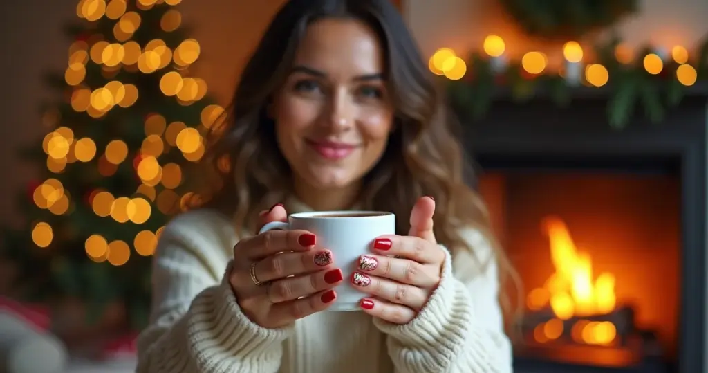 60 Ideias de Unhas para Natal: Transforme Suas Mãos em 2026