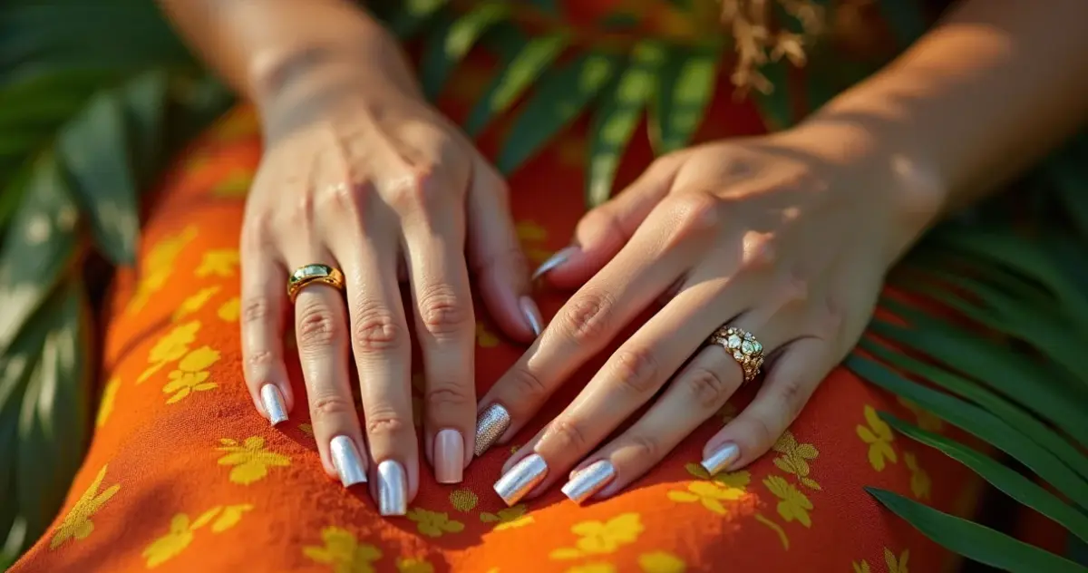 23 Ideias de Inspiração de Unhas para Ano Novo que São Declaração de Intenção