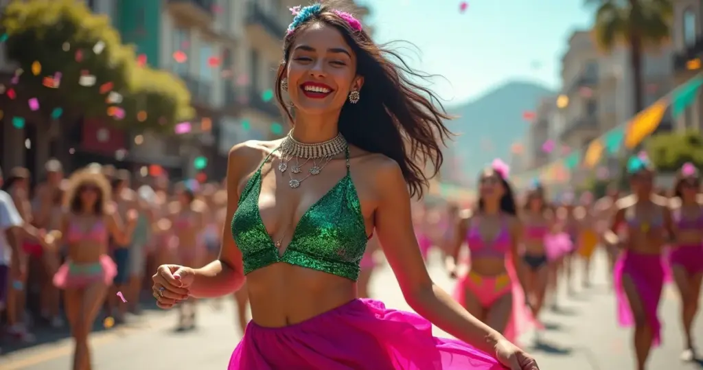 17 Ideias de Look para Bloco de Carnaval que Brilham e Não Machucam