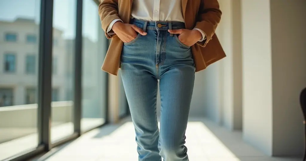 12 Looks com Calça Jeans e Salto Alto que Alongam sua Silhueta