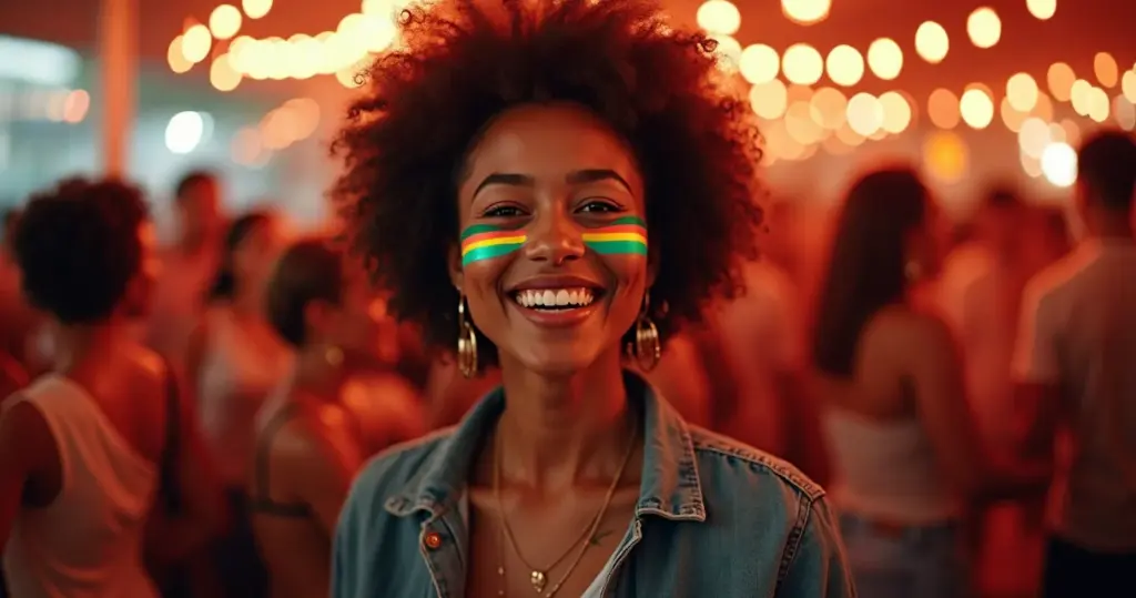 Maquiagem de bandeirinha: arrase no São João com técnica fácil em 5 min