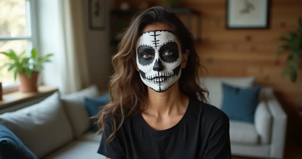 Maquiagem de caveira simples: arrase no Halloween com o que você já tem