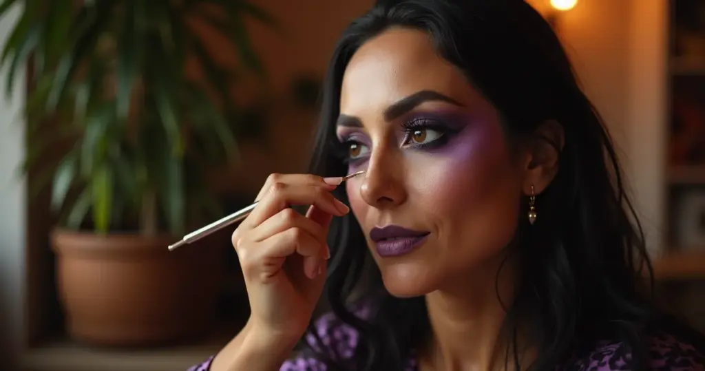 Maquiagem Halloween bruxa: o detalhe que ninguém percebe no esfumado