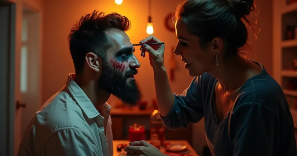 Maquiagem Halloween masculina com barba: seu visual arrepiador em 1h Maquiagem Halloween masculina com barba: seu visual arrepiador em 1h