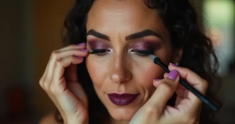 Maquiagem simples de bruxa em 5 minutos com 3 produtos que você já tem
