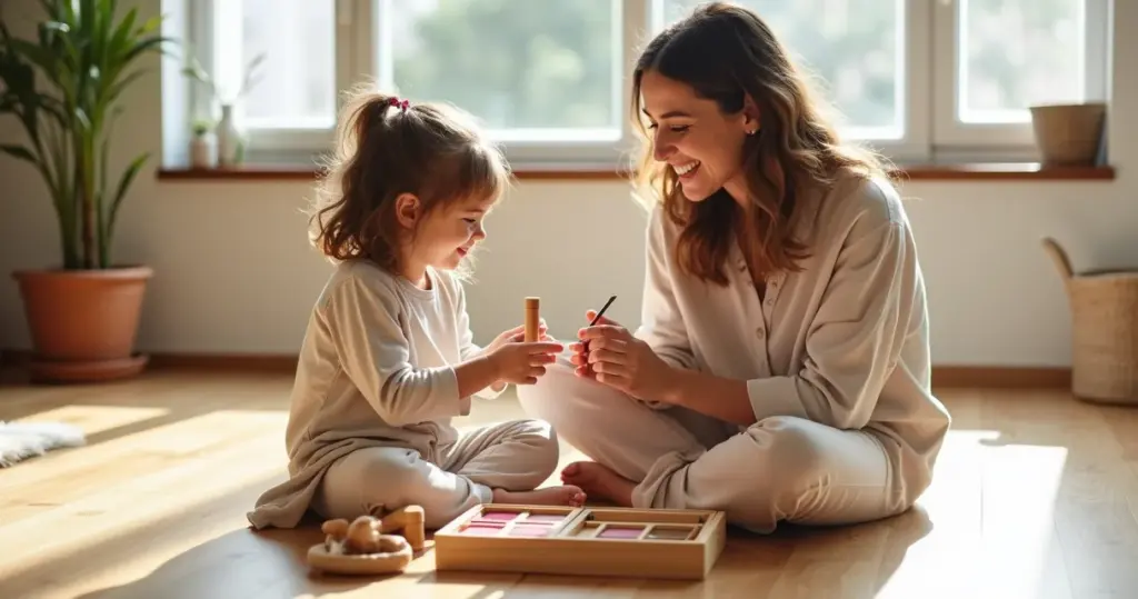 Melhores kits maquiagem madeira para crianças: brinquedo que dura anos