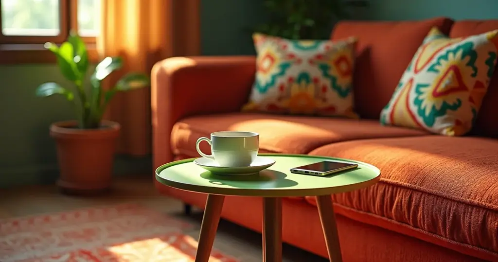 18 Ideias de Mesa de Canto para Sala que Otimizam Seu Espaço