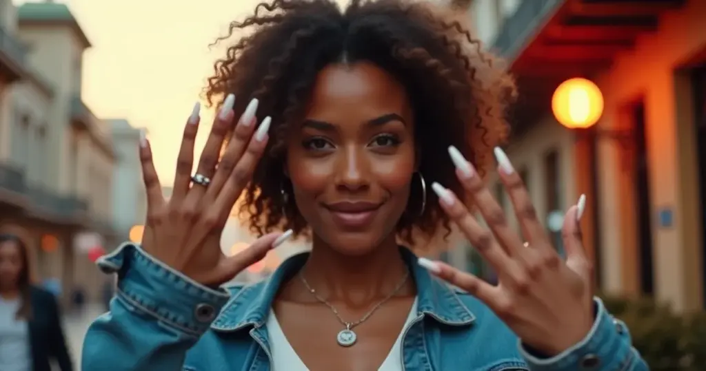 27 Ideias de Modelo Unha Branca para Você Arrasar em 2026