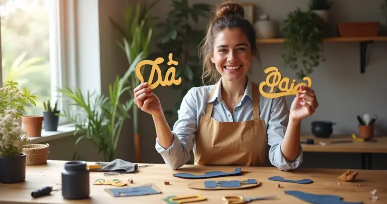 23 Ideias de Molde Decoração Dia dos Pais: Faça Igual Revista Gastando Pouco