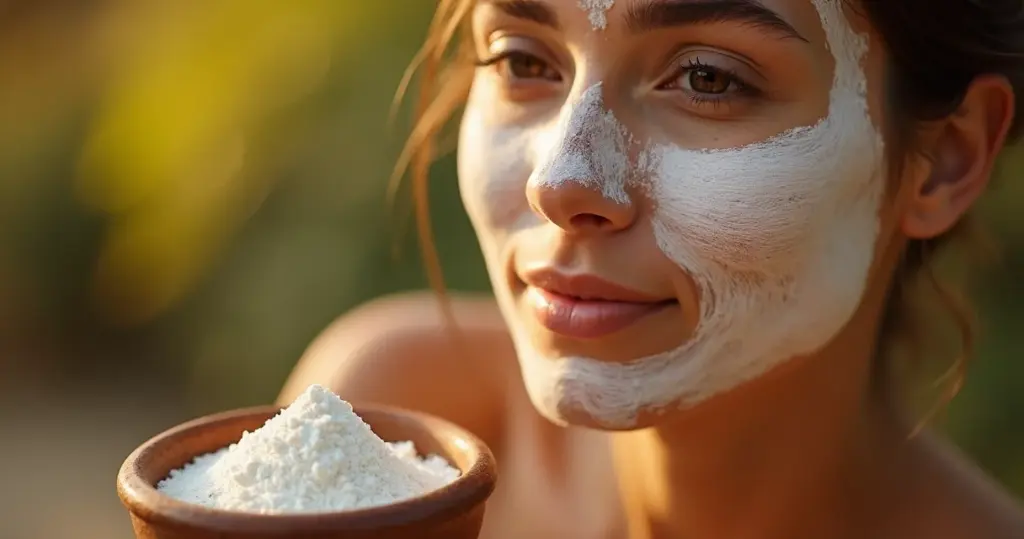 Para que serve a argila branca: o pó que acalma pele sensível em 1 semana