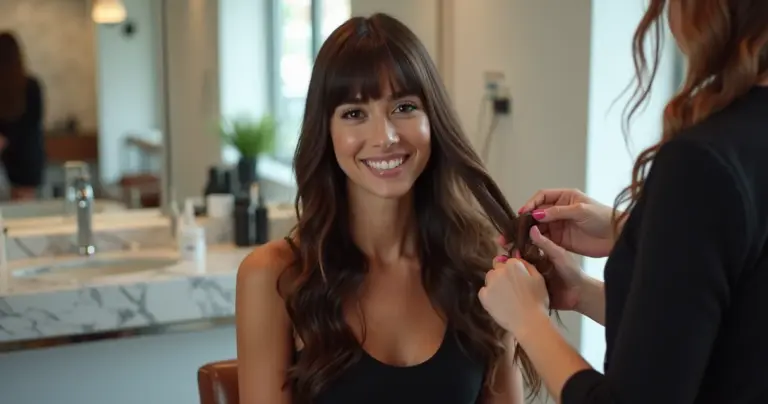 Quanto custa um corte de cabelo longo com franja profissional? O guia para você não errar na escolha