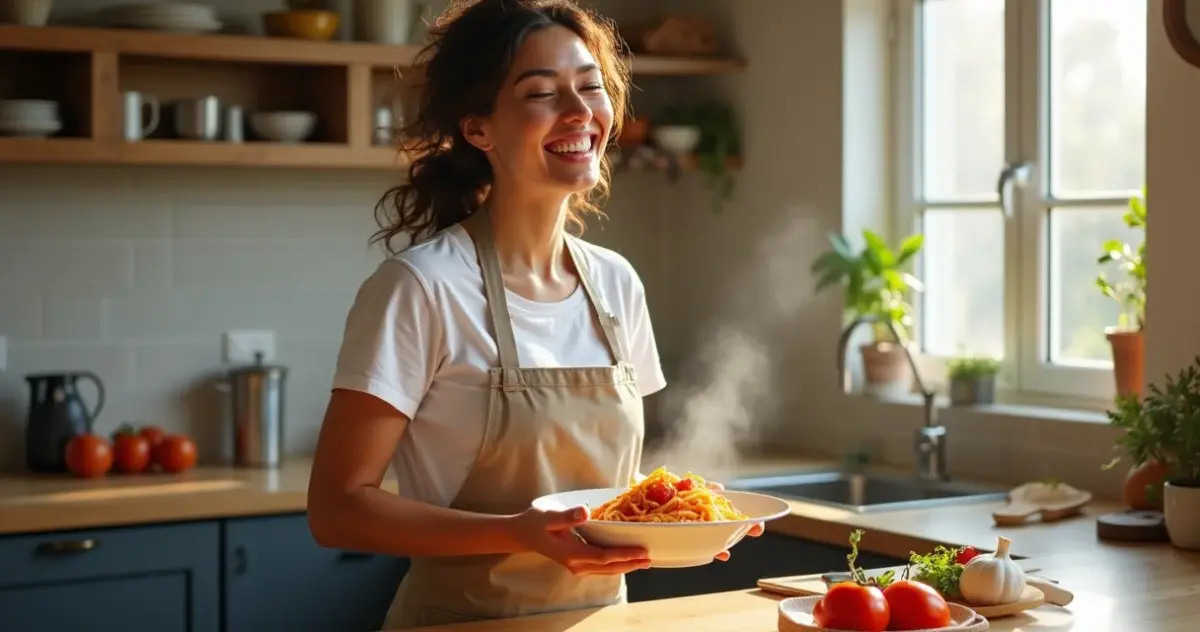 Receita fácil de macarrão que fica pronto em 20 min com textura perfeita