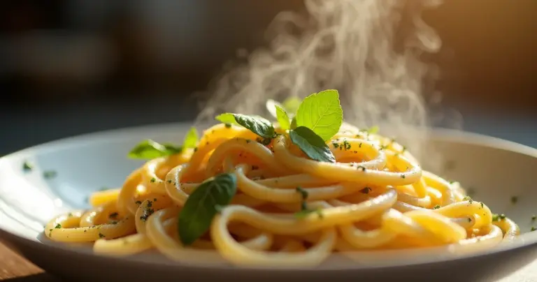 Receitas faceis de macarrão com molho cremoso em 15 minutos Receitas faceis de macarrão com molho cremoso em 15 minutos