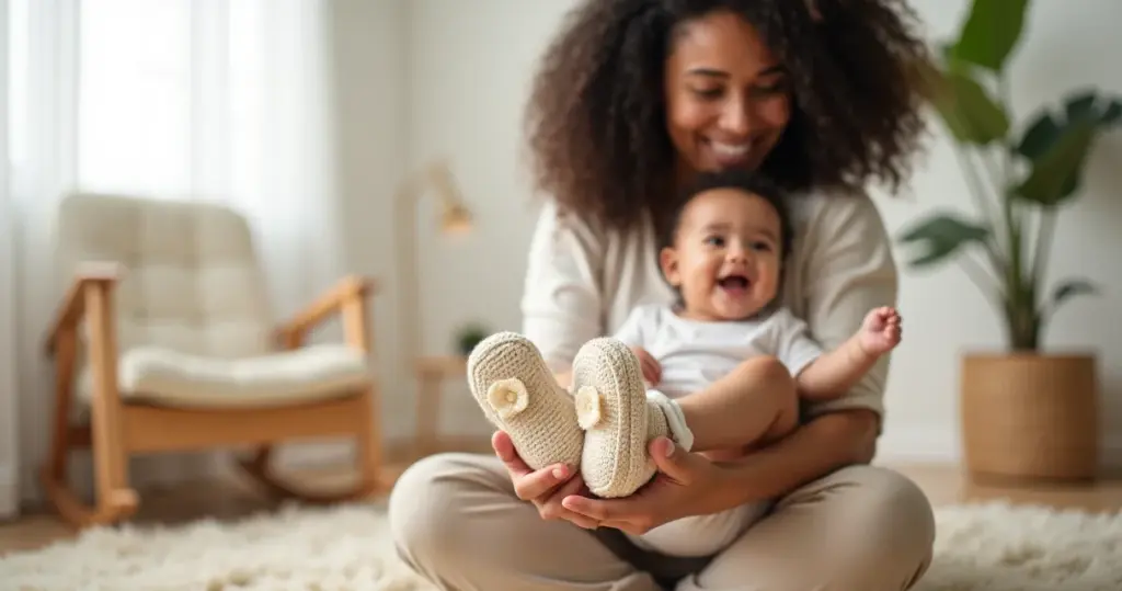 Sapatilhas de Crochê Infantil: Conforto e Estilo Para o Pé do Seu Bebê