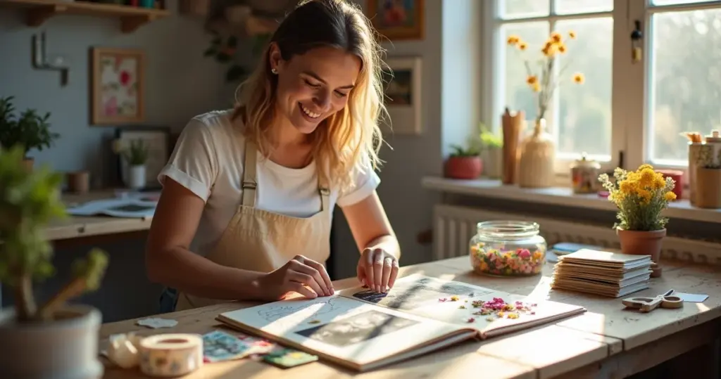 Scrapbook DIY: Transforme suas fotos em herança emocional que dura 50 anos