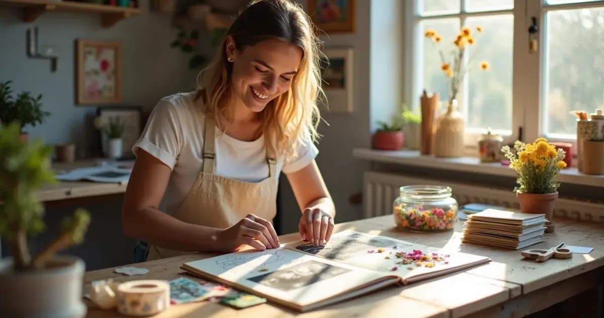 Scrapbook DIY: Transforme suas fotos em herança emocional que dura 50 anos