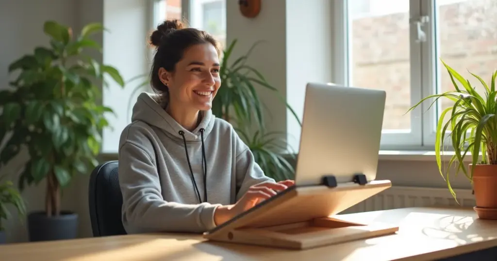 Suporte para notebook DIY: acabe com a dor nas costas gastando menos de R$ 50 Suporte para notebook DIY: acabe com a dor nas costas gastando menos de R$ 50