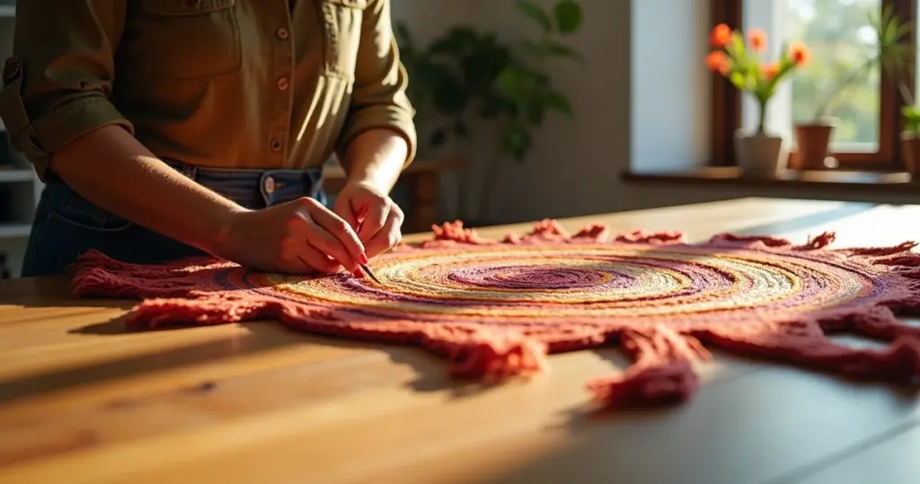 Tapete croche barbante: como fazer o seu em casa sem ser expert Tapete croche barbante: como fazer o seu em casa sem ser expert