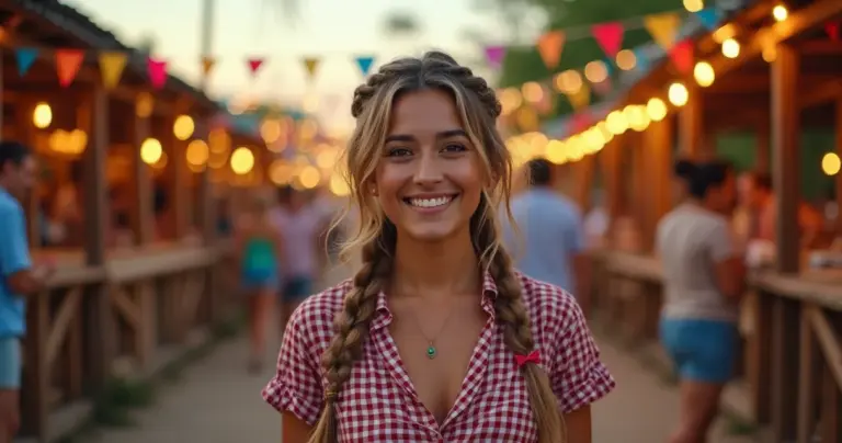 22 Ideias de Tranças para Festa Junina que Fazem em 5 Minutos 22 Ideias de Tranças para Festa Junina que Fazem em 5 Minutos