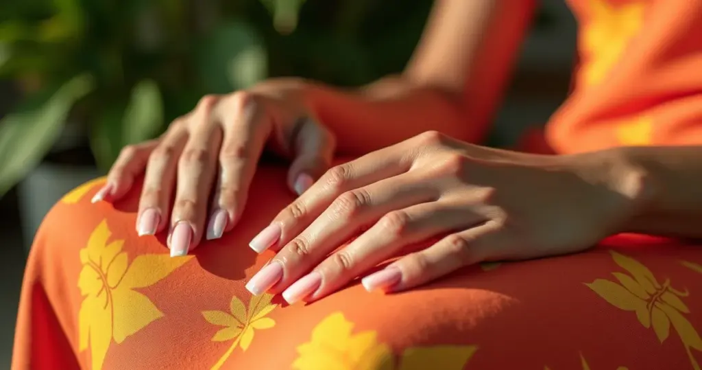 17 Ideias de Unha Amendoada Francesinha que Alongam os Dedos