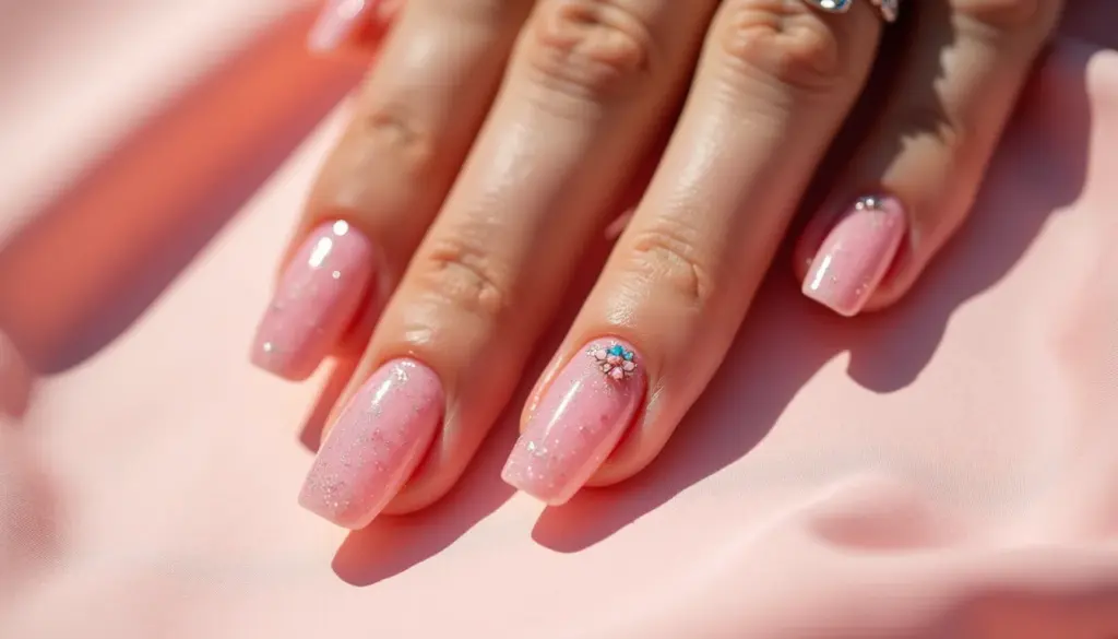 40 Unhas de Gel Decorada Delicada Rosa: Ideias Lindas para 2026